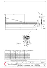 Load image into Gallery viewer, WALL JIB CRANE | 200Kg - 3000MM π‘ππͺ