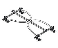 Load image into Gallery viewer, CROSS YOKE FOOT 4 FEET