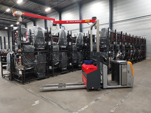 AXYSTO | Allift - Mobile Unit for Stackers & Forklift | Manipulator available are Chain Hoists & Vacuum Gripper 