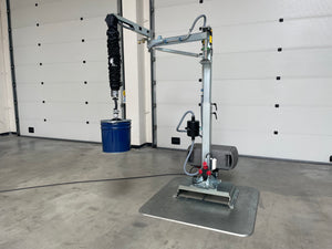 MOVOMECH | Flexible articulated jib crane with integrated vacuum lifter | Adaptable to most workplaces | Easycrane™ is an intuitive and easy-to-use lifting device |  