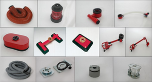VACULEX SPARE PART Manoeuvre Box Assembly | Vacuum Box Assembly | Universal Joint | Filter Assembly | Extended Manoeuvre Handle | Release Valve | Suction Cups | Yoke Foot | Special Gripper |  Quick Disconnection | Angle Adapter | Swivel | Cover | Vaculex